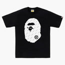 Bape Hexagram Big Ape Head Tee Black