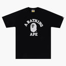 Bape Hexagram College Tee (fw24) Black