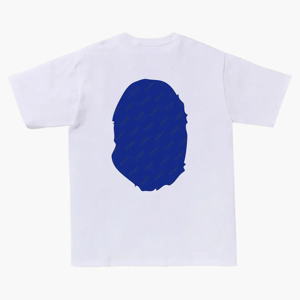 Bape Hexagram Big Ape Head Tea White