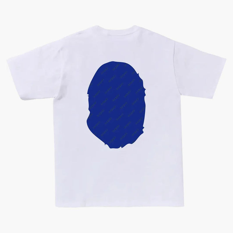 Bape hexagram Big Ape Head Tea White