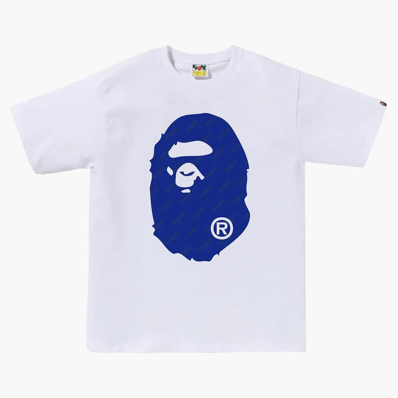 Bape hexagram Big Ape Head Tea White