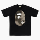 Bape High Tone Bleach Big Ape Head Tea Black