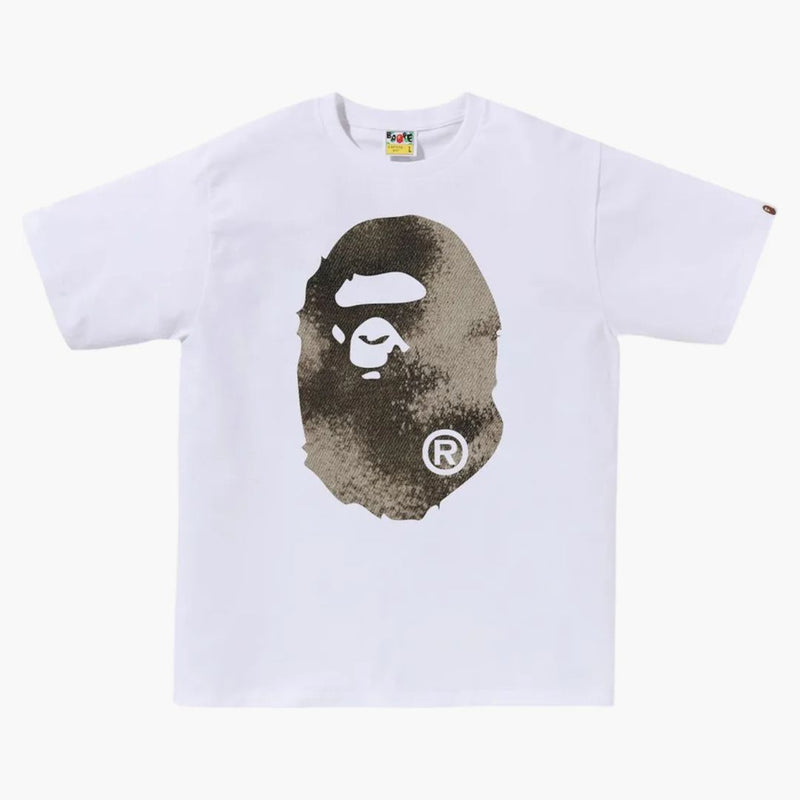 Bape High Tónový bělidlo velké lidoopy hlavy čaj bílý
