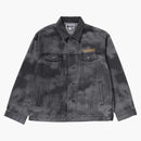 Bape High Tone Bleach Denim Jacket Black