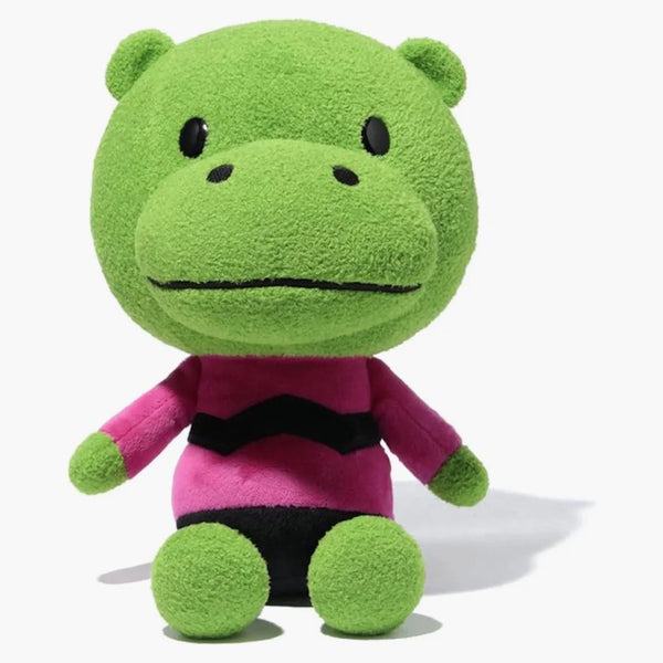 Bape Hippo Plush Doll 35cm Green