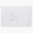 Bape HOLOGRAM BY BATHING OUTLINE TEE White
