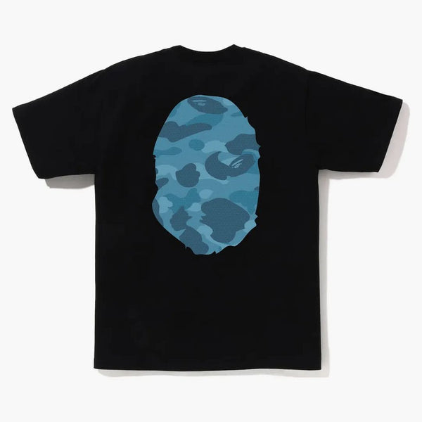 Bape Honeycomb Camo Big Ape Head Tea Black Blue