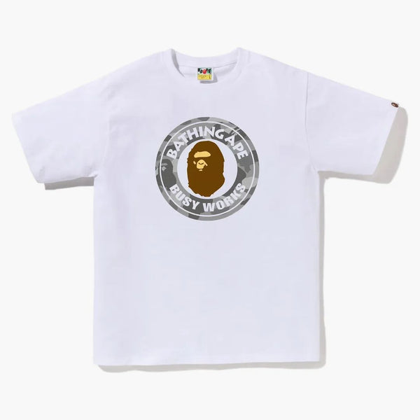 BAPE HACKCOM CAMA CAMO OPERAZIONI TECA BIANCO/GRIGIO