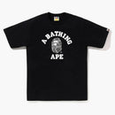 BAPE Honeycomb Camo College Té negro/gris