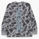 Bape Honeycomb Camo L/S Tea Gray
