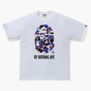 BAPE Hong Kong 15 ° aniversario Reflector Té White