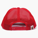 Bape I Love Bape Mesh Cap Red