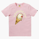 Bape Women's Ice Cream Tee Pink