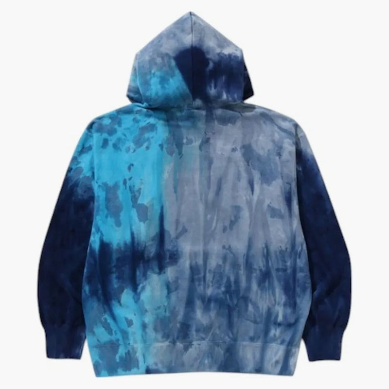 Bape ledové barvivo uvolněné fit svetr mikiny modrá