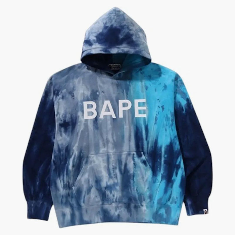 Bape ledové barvivo uvolněné fit svetr mikiny modrá
