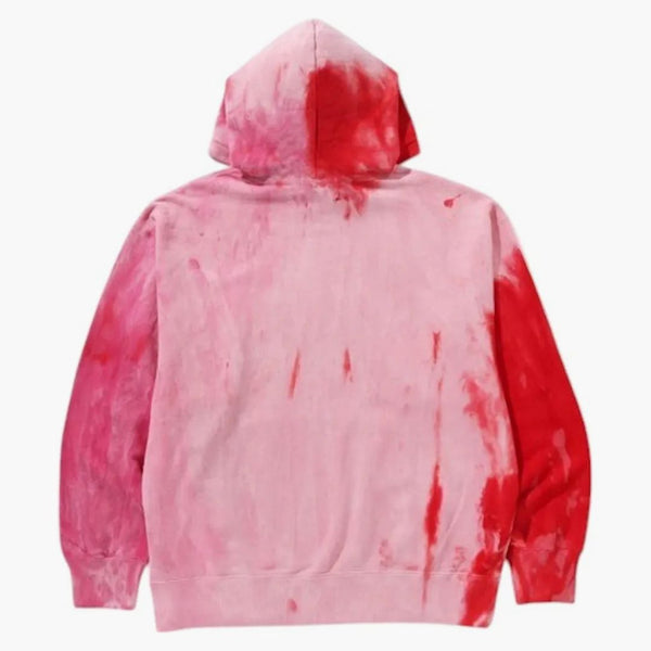 Bapedové barvivo uvolněné fit svetrover mikina růžová