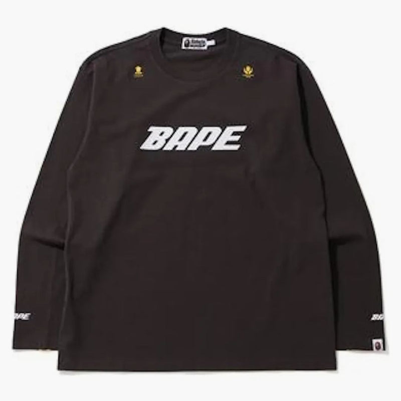Bape in transit l/s tea gray