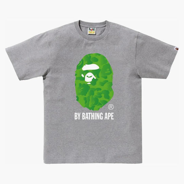 BAPE INK CAMO APE HEAD TEA GRÅ