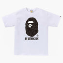 Bape Ink Camo Ape Head Tea White