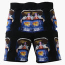Bape invasion sweat shorts black