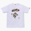Bape Japan Ape Face Tee White