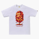 Bape Japan Autumn Ape Head Tee White