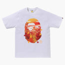Bape Japan Autumn Photo Ape Head Tea White