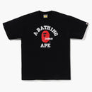 Bape japan college te svart