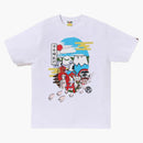 Bape Japan Culture Ape Head Tee White