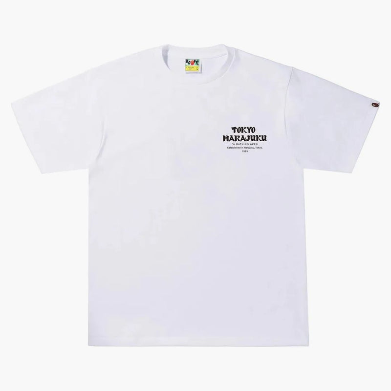 Bape Japan Culture Kanji Ape Head Tee White