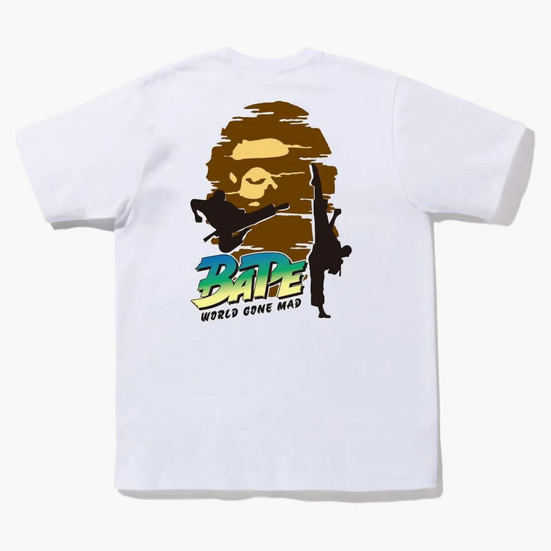 Bape Japan Culture Karate Tea White