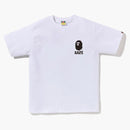 Bape Japan Culture Demeted Tea White