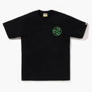 Bape Japan Culture Mitsudomoe Tea Black
