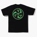Bape Japan Culture Mitsudomoe Tea Black