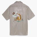 Bape Japan Culture Open Collar Shirt Gray