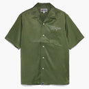 Bape Japan Culture Open Collar Shirt Olive Drab