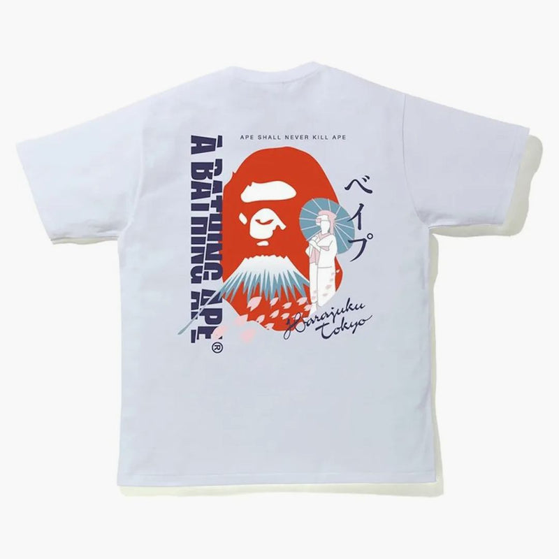 Bape Japan Culture Souvenir Tea (SS21) White