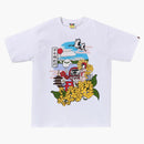 Bape Japan Culture Spring Ape Head Tee White