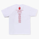 Bape Japan Katakana College City Tee White