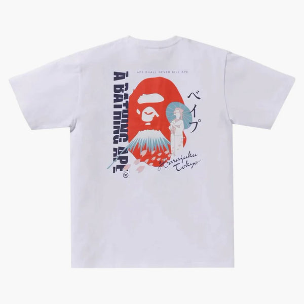 Bape Japan Souvenir #3 Tee White