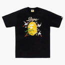 BAPE BLANCO DE TE TEA JAPANY CRUNE NEGRO