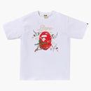 Bape Japanese Crane Tee White