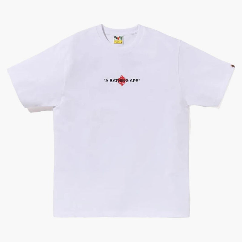 Bape Japanese fan tea white white