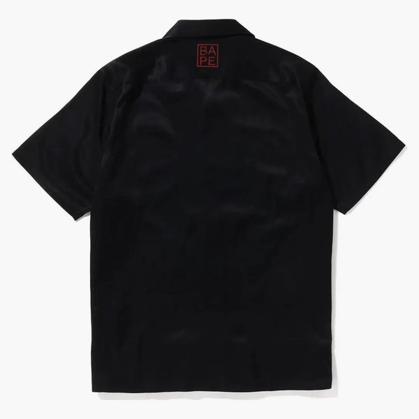 Bape Japanese Motif Relaxed Fit S/S Shirt Black
