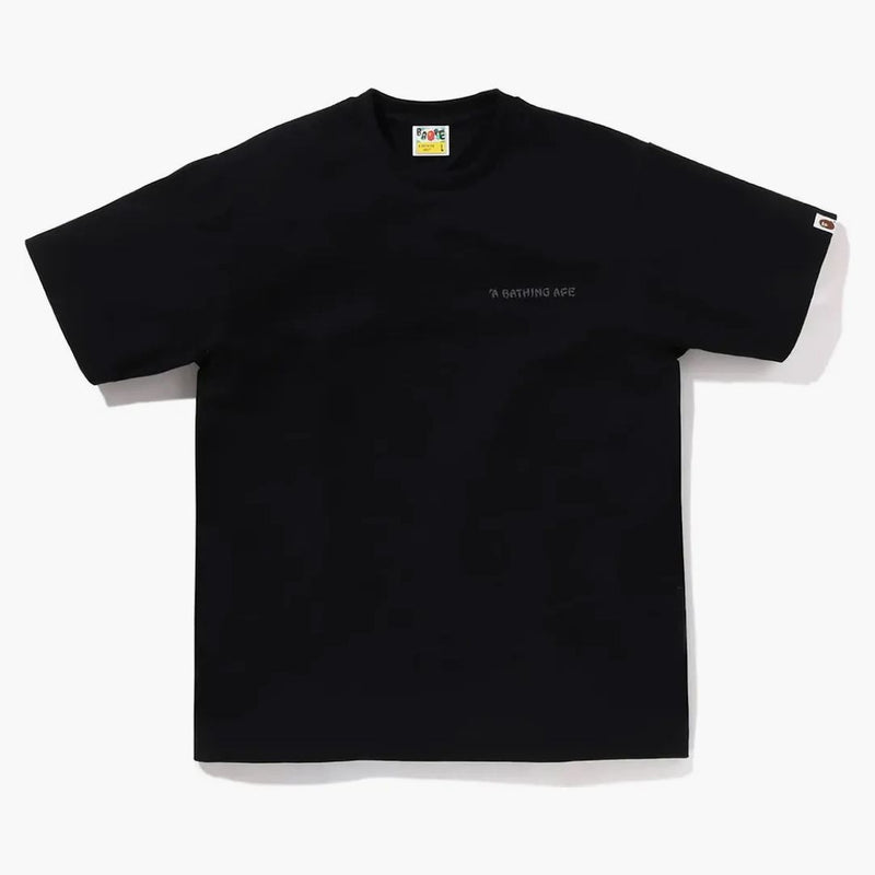 Bape japonské tetování Logo Tea Black