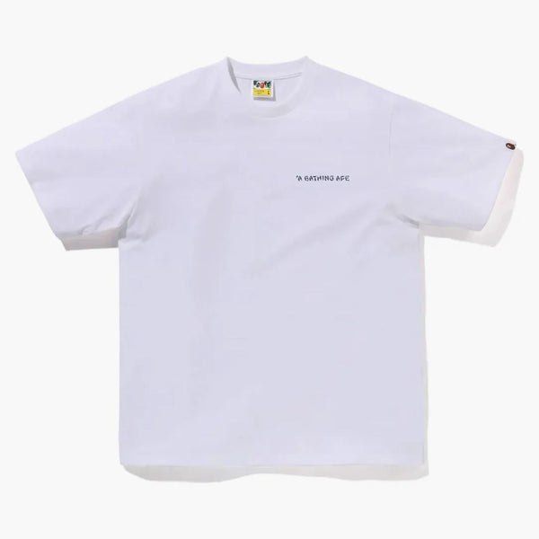 BAPE JAPONSKÉ TATTOO LOGO TEE WHITE