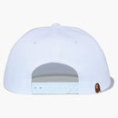 Bape Jewelry Snap Back Cap White