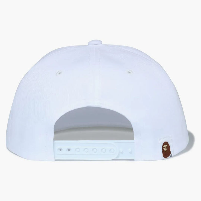 Bape šperky Snap Back Cap White