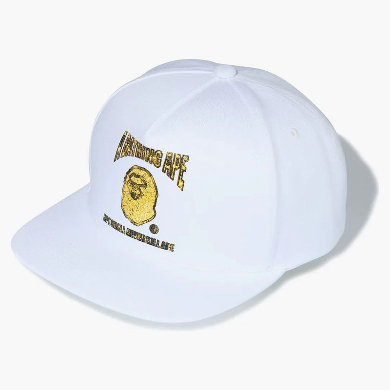 Bape šperky Snap Back Cap White