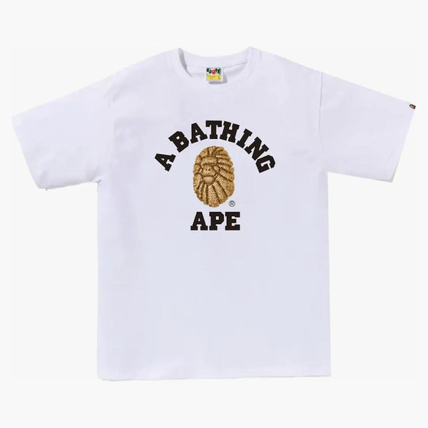 Bape Jewels College Tea White
